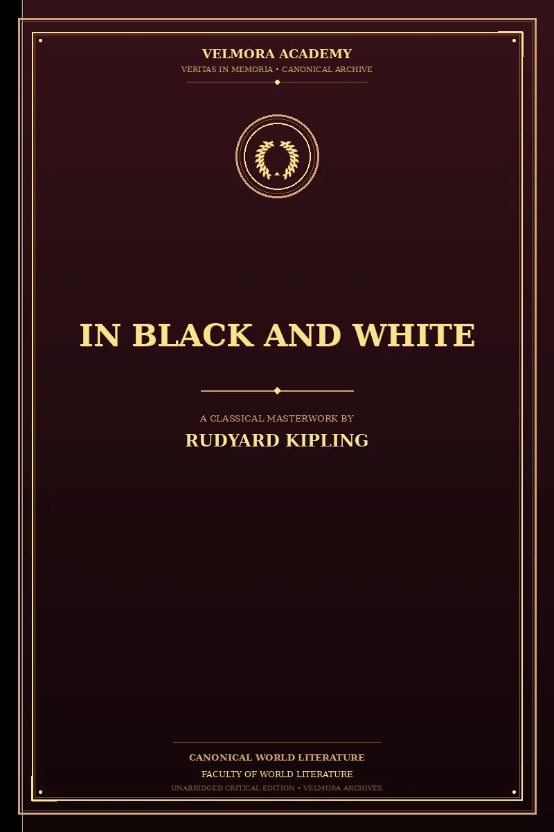 Cover of In Black and White