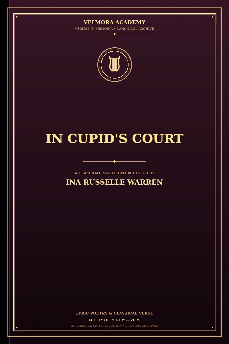 Cover of In Cupid's court