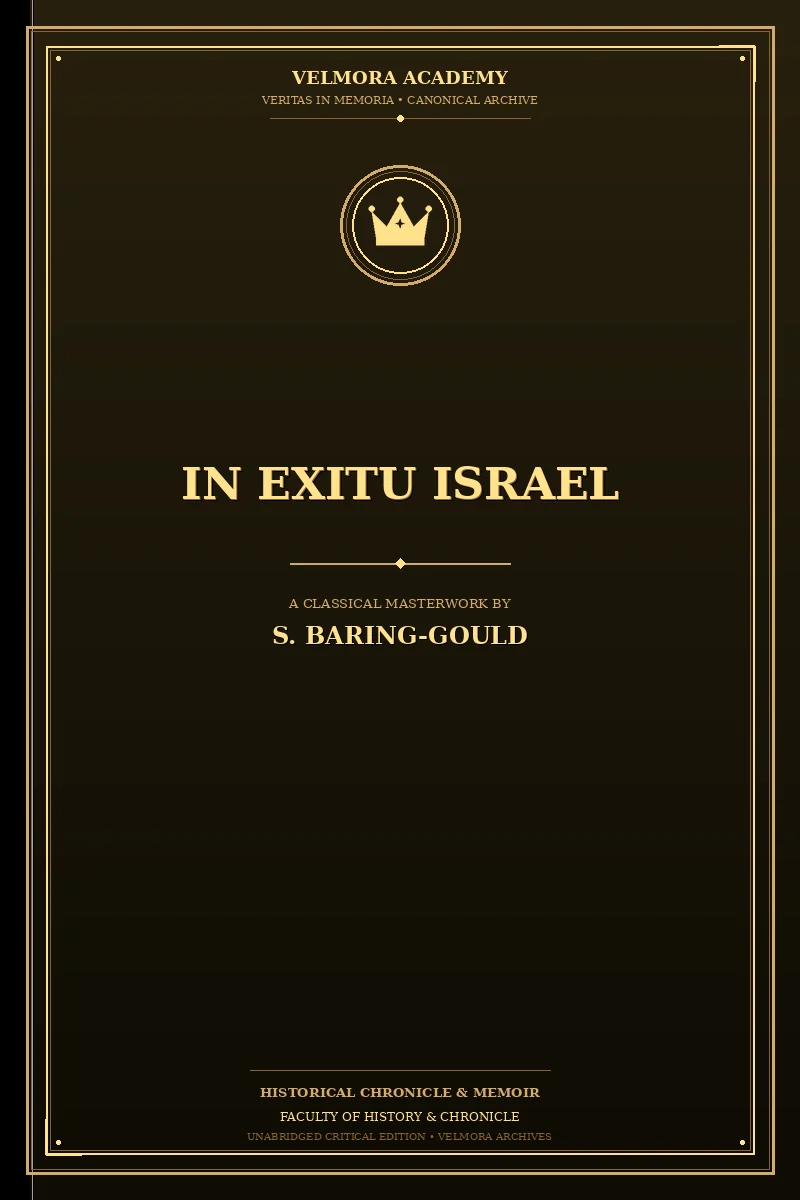 Cover of In exitu Israel