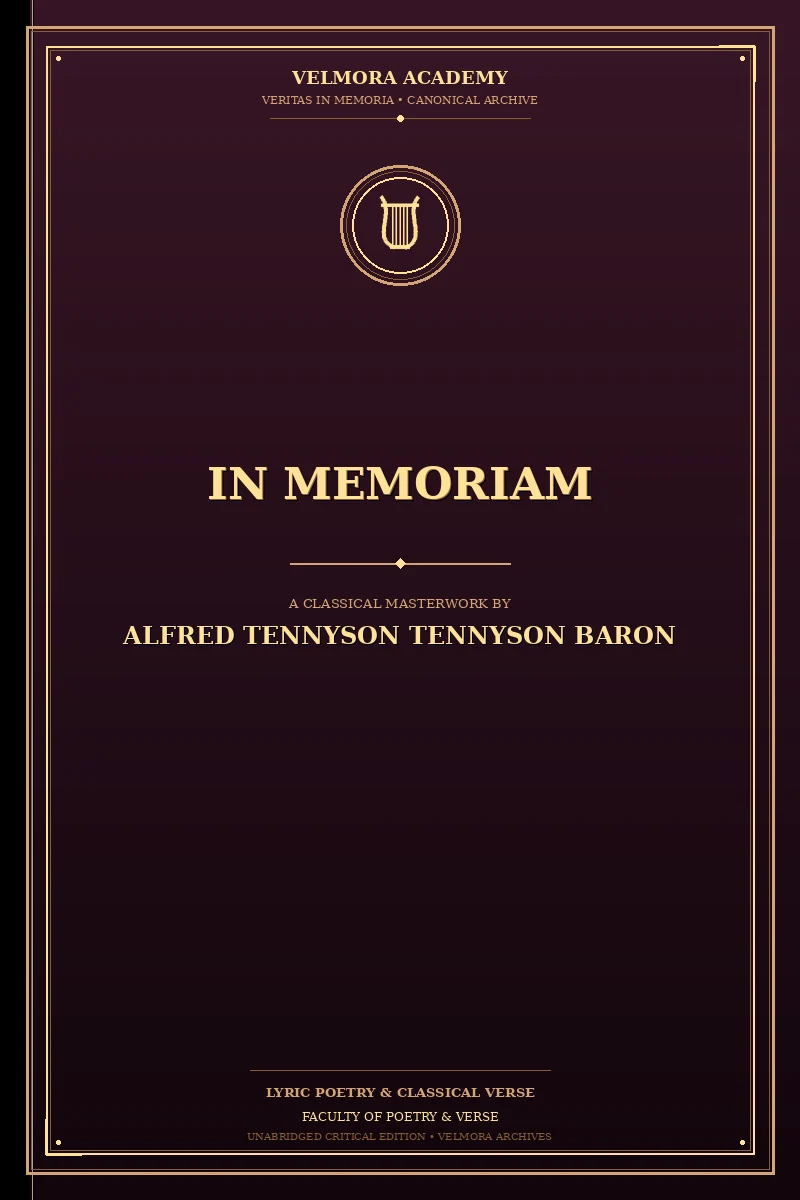 Cover of In memoriam