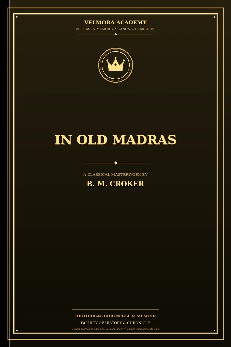 In Old Madras
