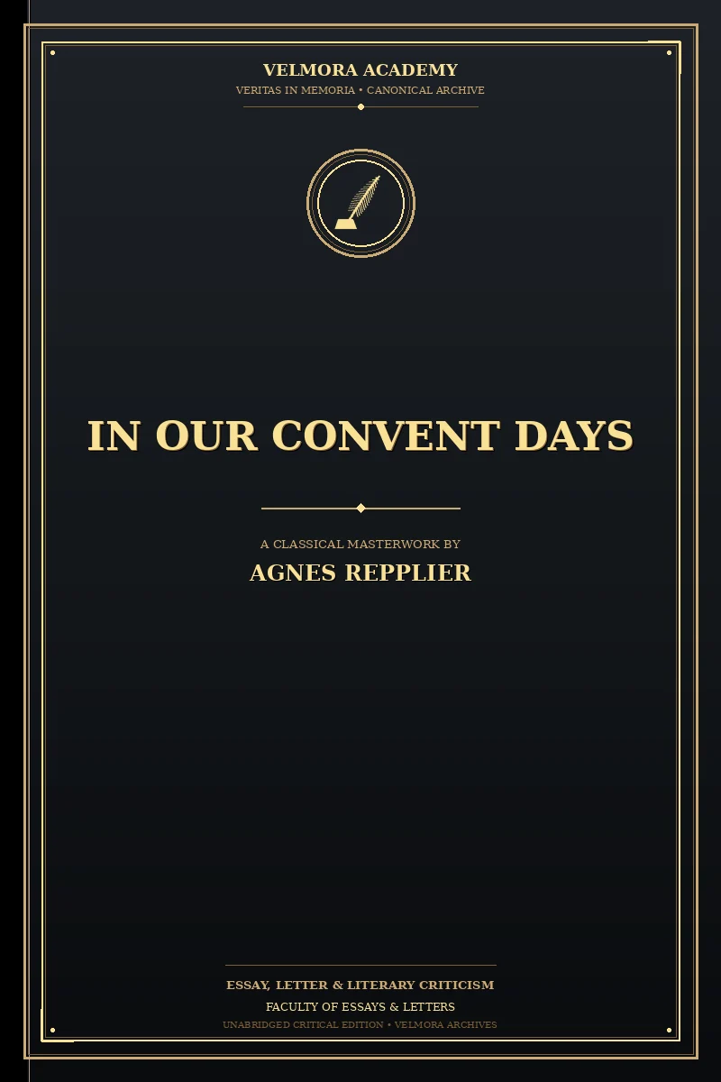 Cover of In Our Convent Days