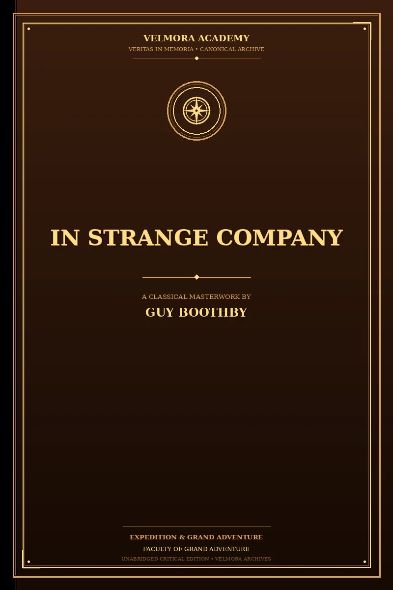 In Strange Company