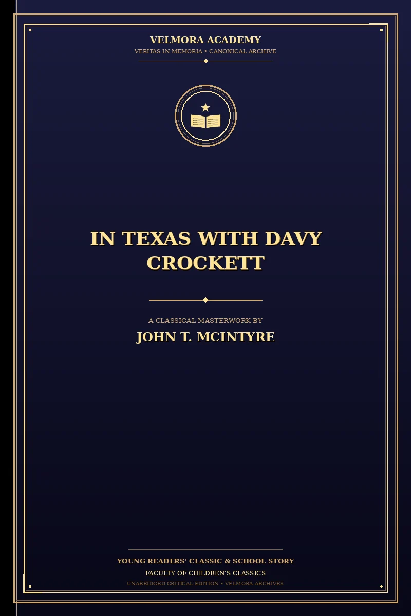 Cover of In Texas with Davy Crockett