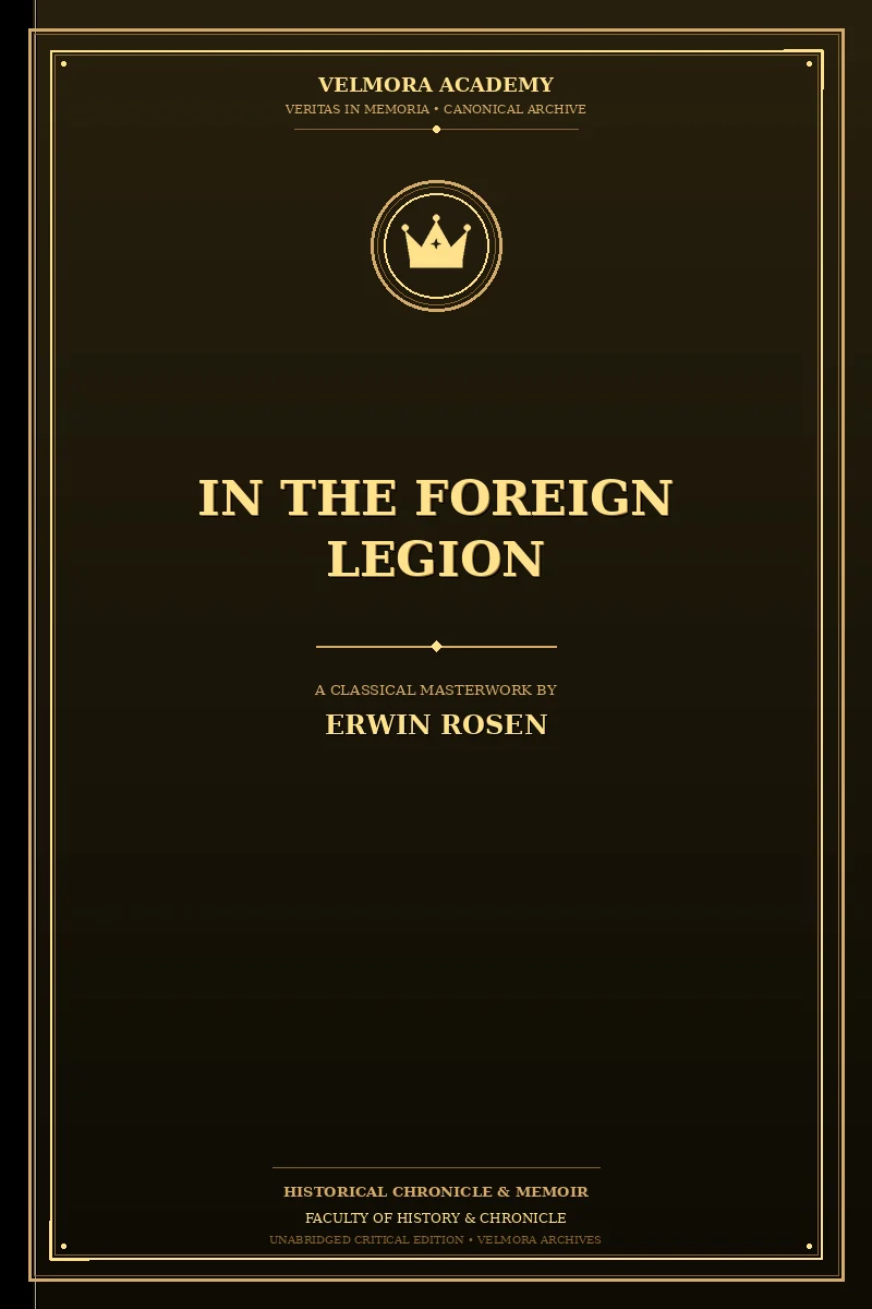 In the Foreign Legion