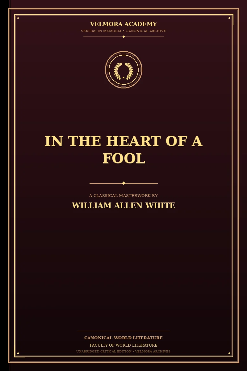 Cover of In the Heart of a Fool