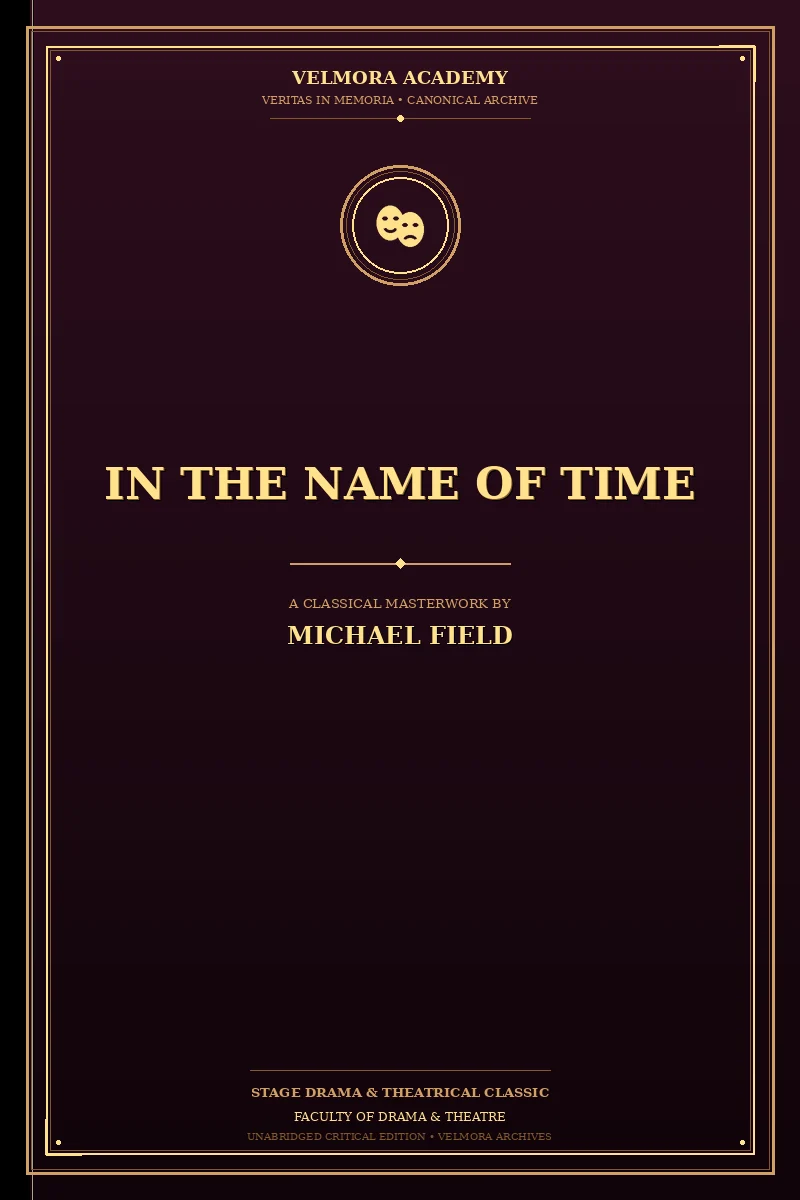 Cover of In the name of Time