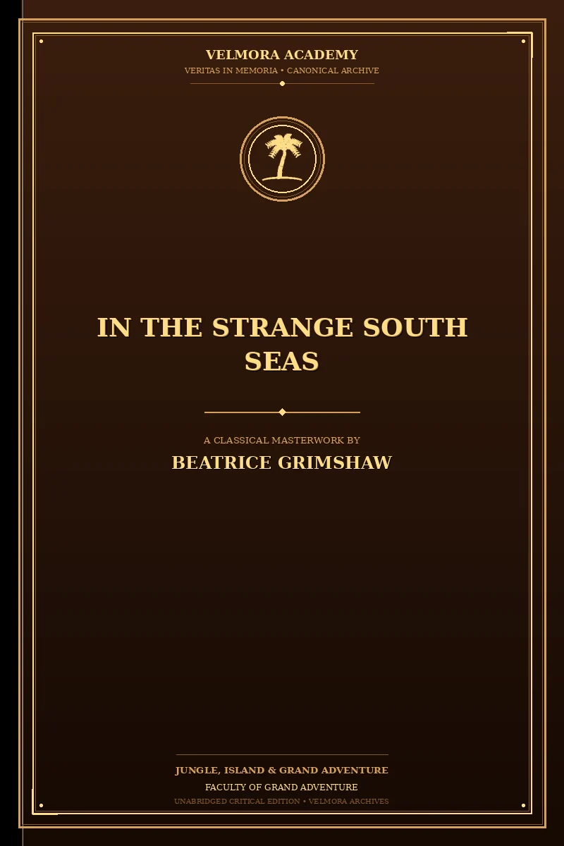 In the Strange South Seas