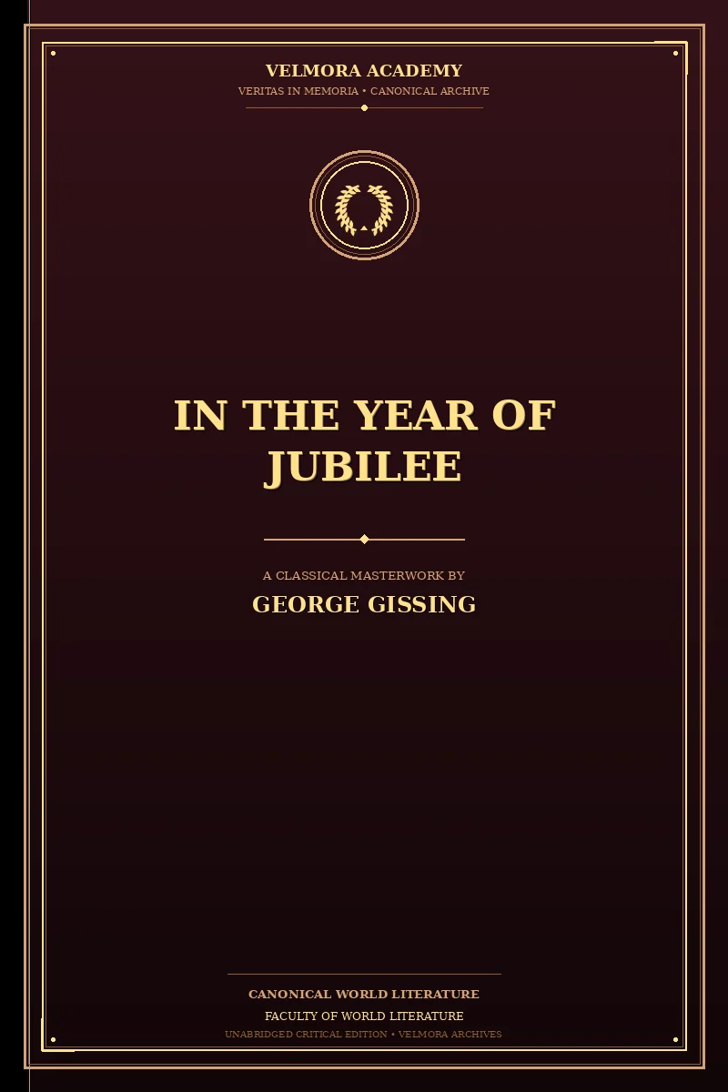 Cover of In the Year of Jubilee