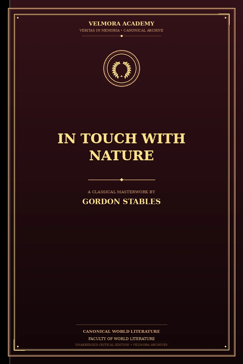 Cover of In Touch with Nature