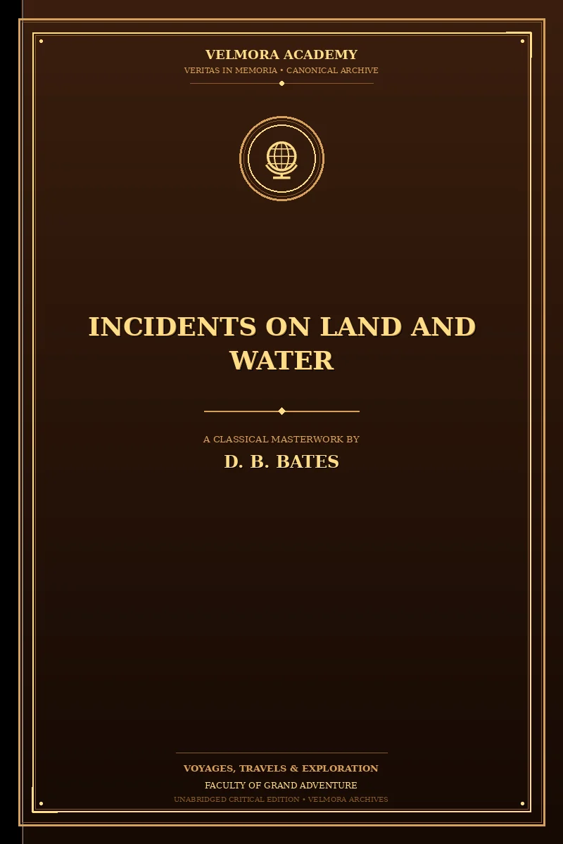 Incidents on land and water