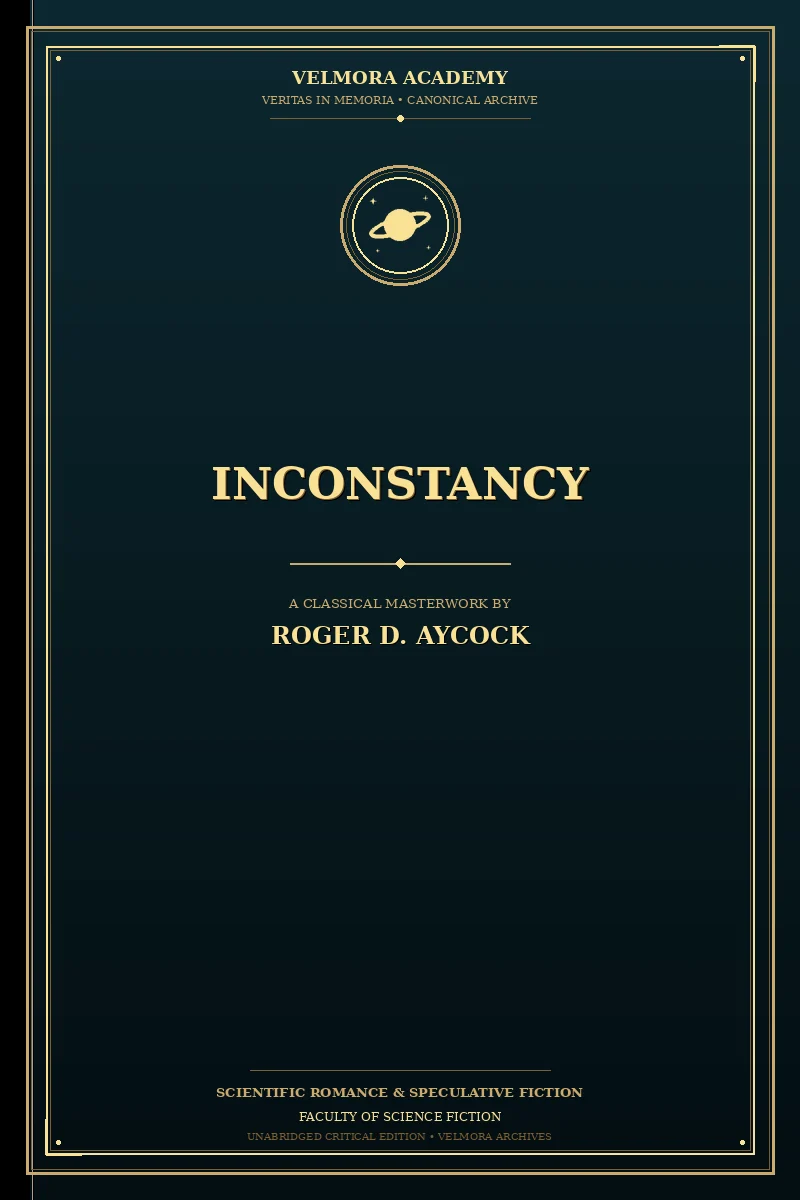 Cover of Inconstancy