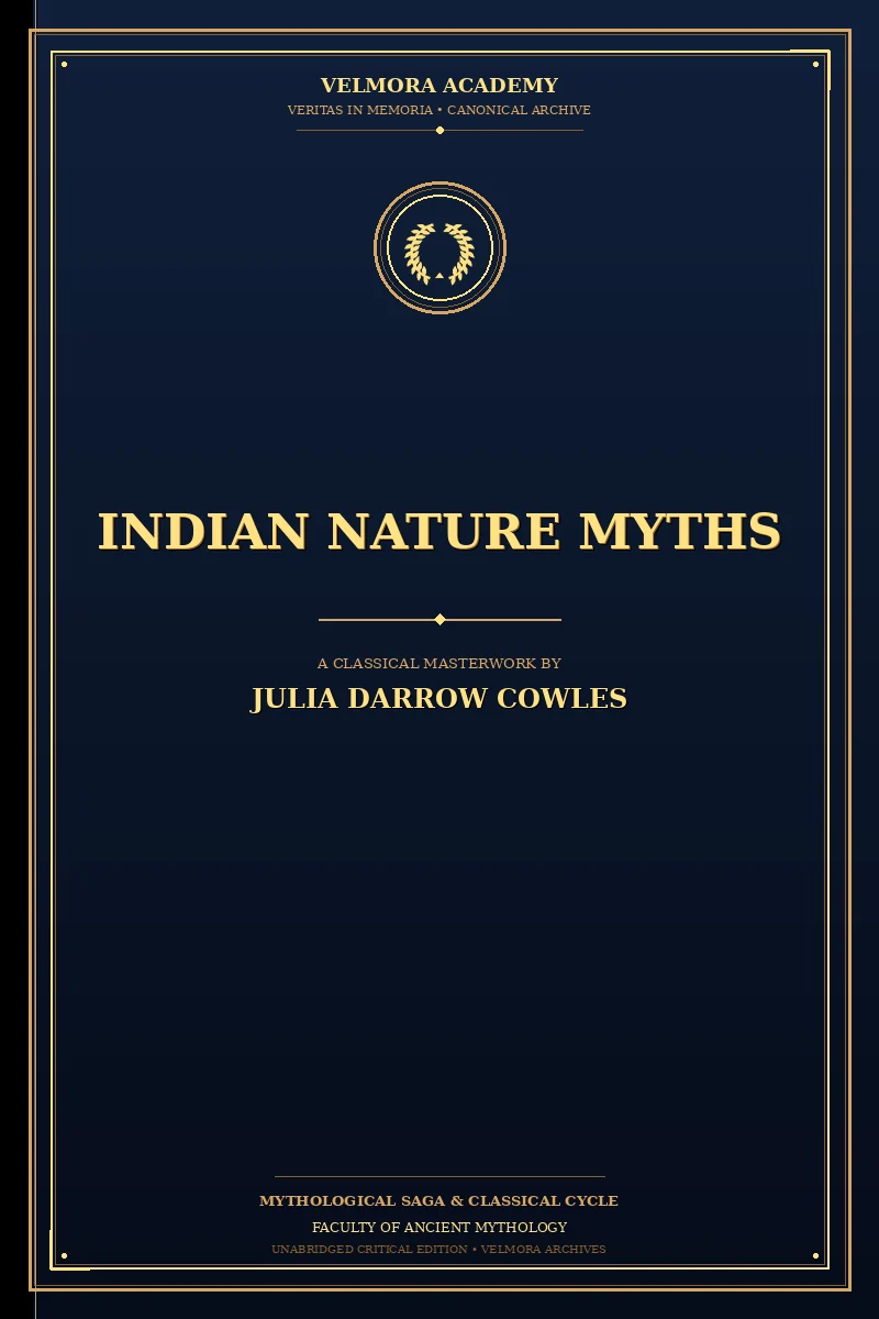 Cover of Indian Nature Myths