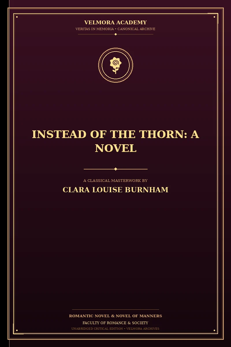 Instead of the Thorn: A Novel