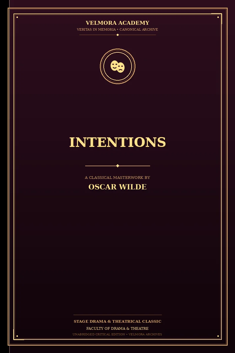 Cover of Intentions