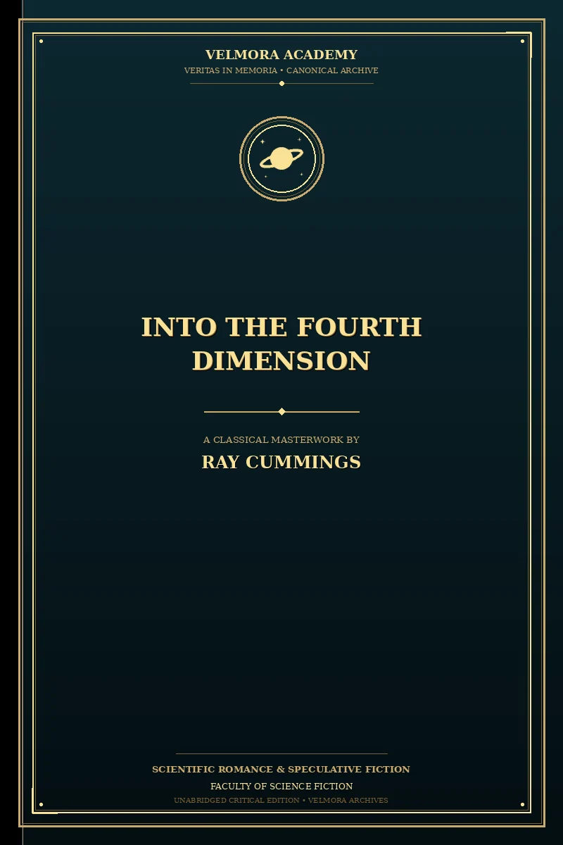 Cover of Into the fourth dimension