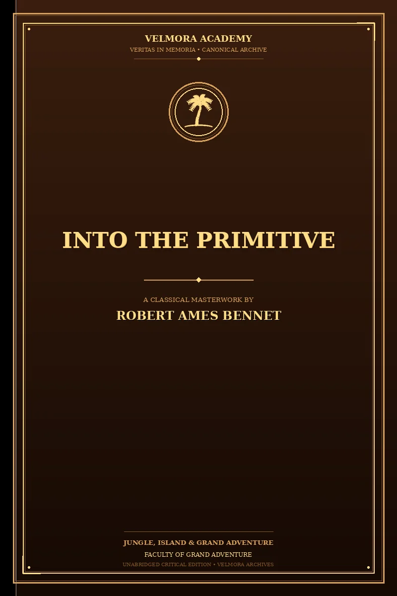 Cover of Into the Primitive