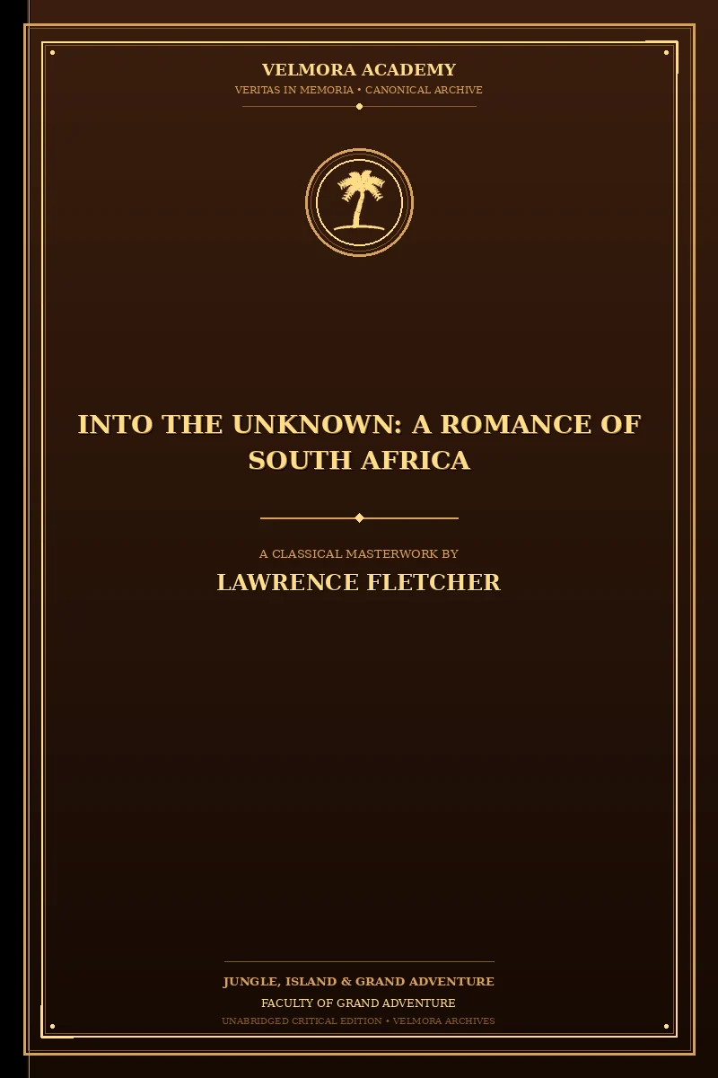 Cover of Into the Unknown: A Romance of South Africa