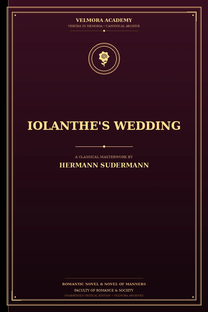 Cover of Iolanthe's Wedding