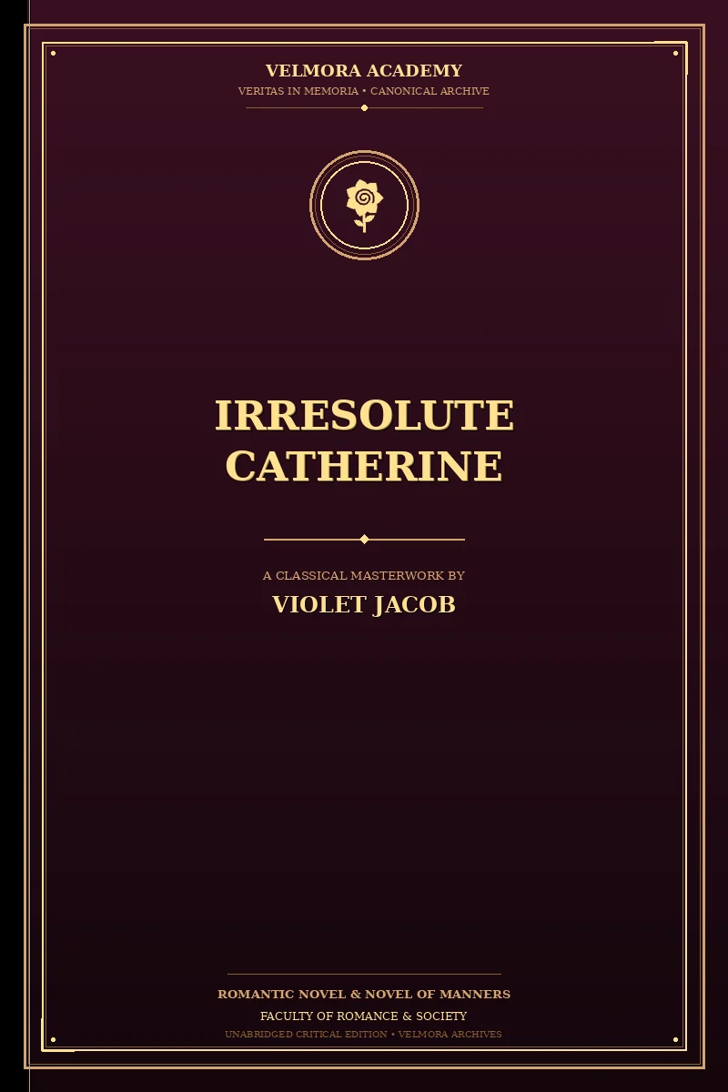 Cover of Irresolute Catherine