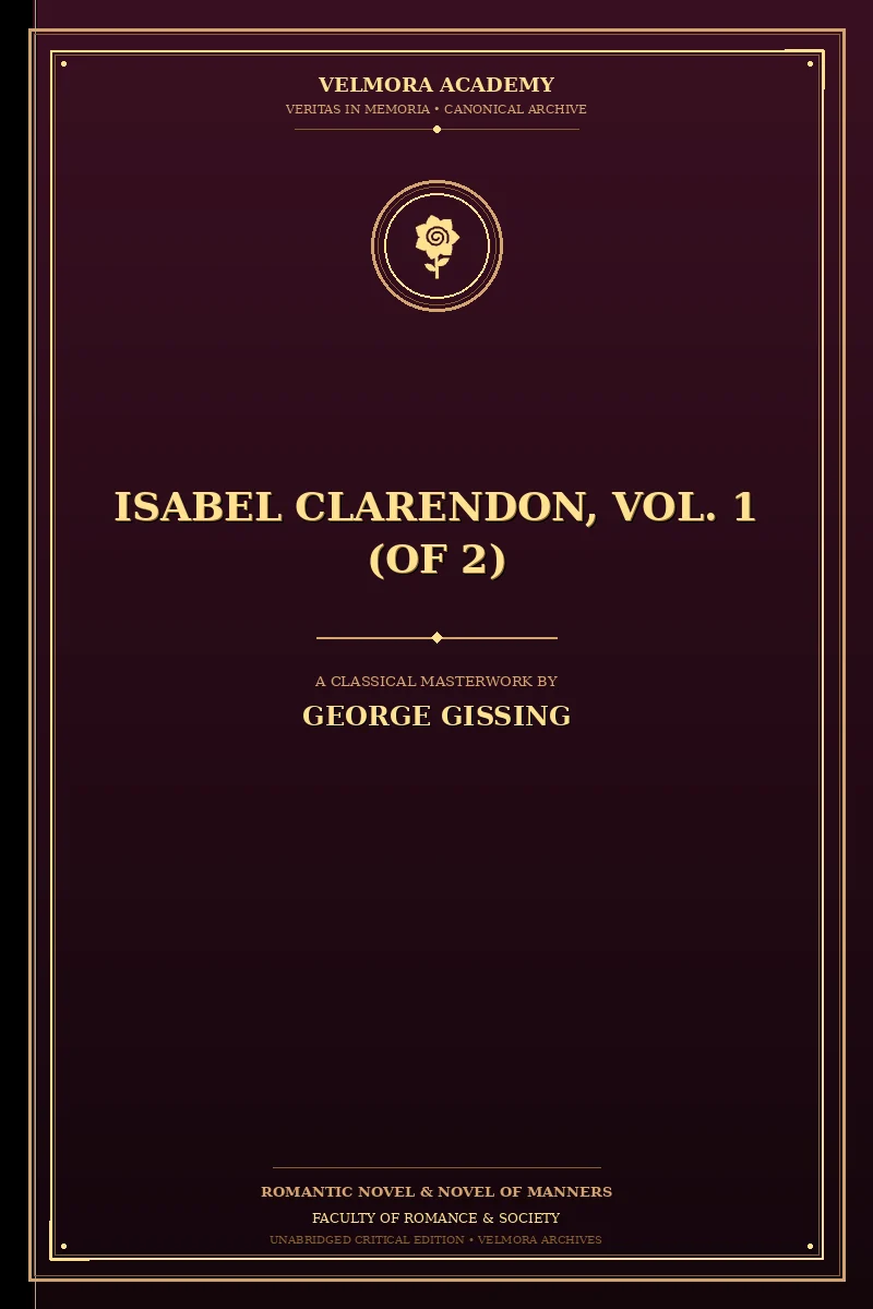 Isabel Clarendon, Vol. 1 (of 2)