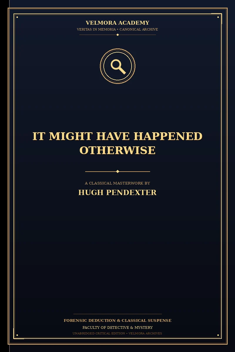 Cover of It Might Have Happened Otherwise