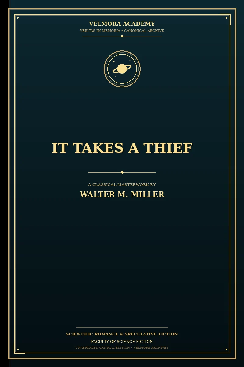 It Takes a Thief