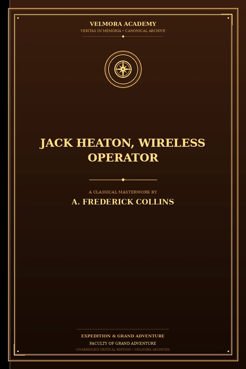 Cover of Jack Heaton, wireless operator