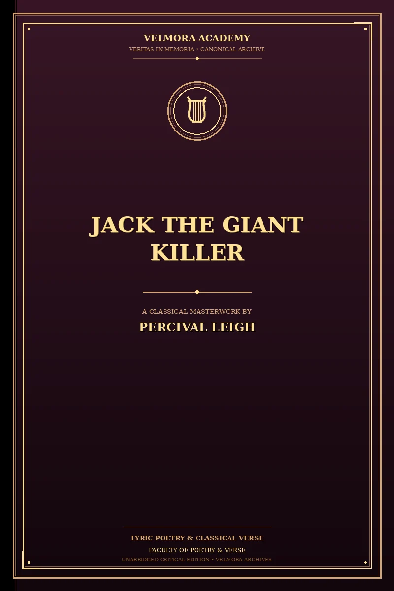 Cover of Jack the Giant Killer