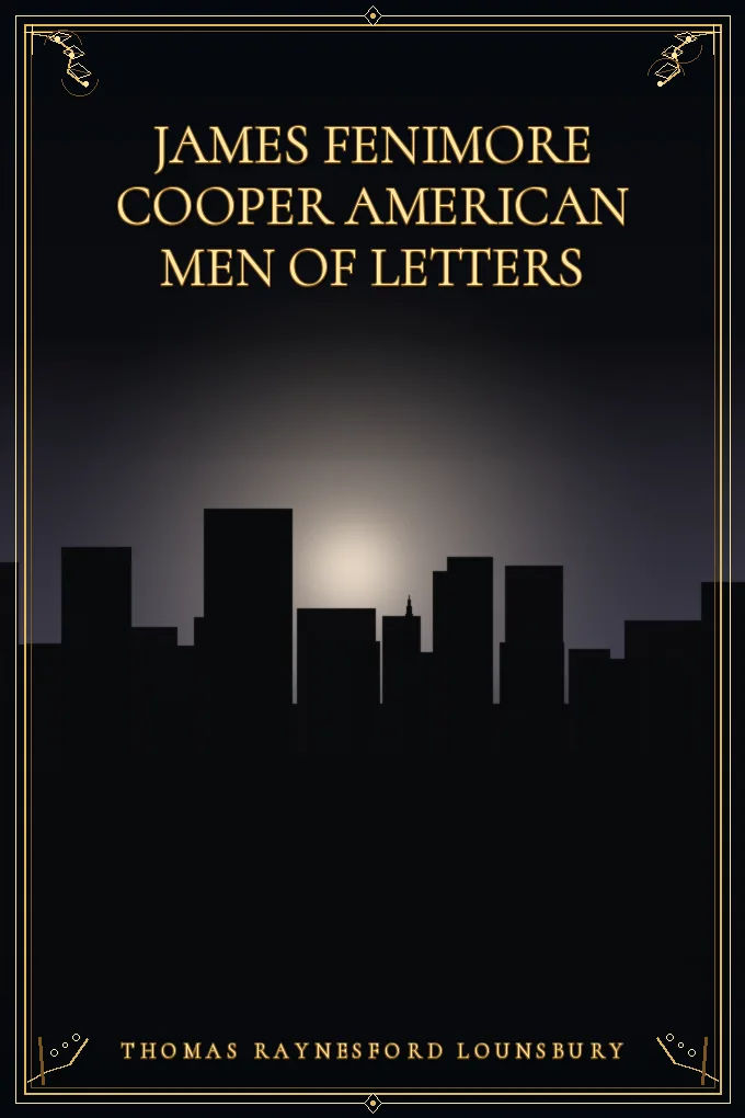 Cover of James Fenimore Cooper American Men of Letters