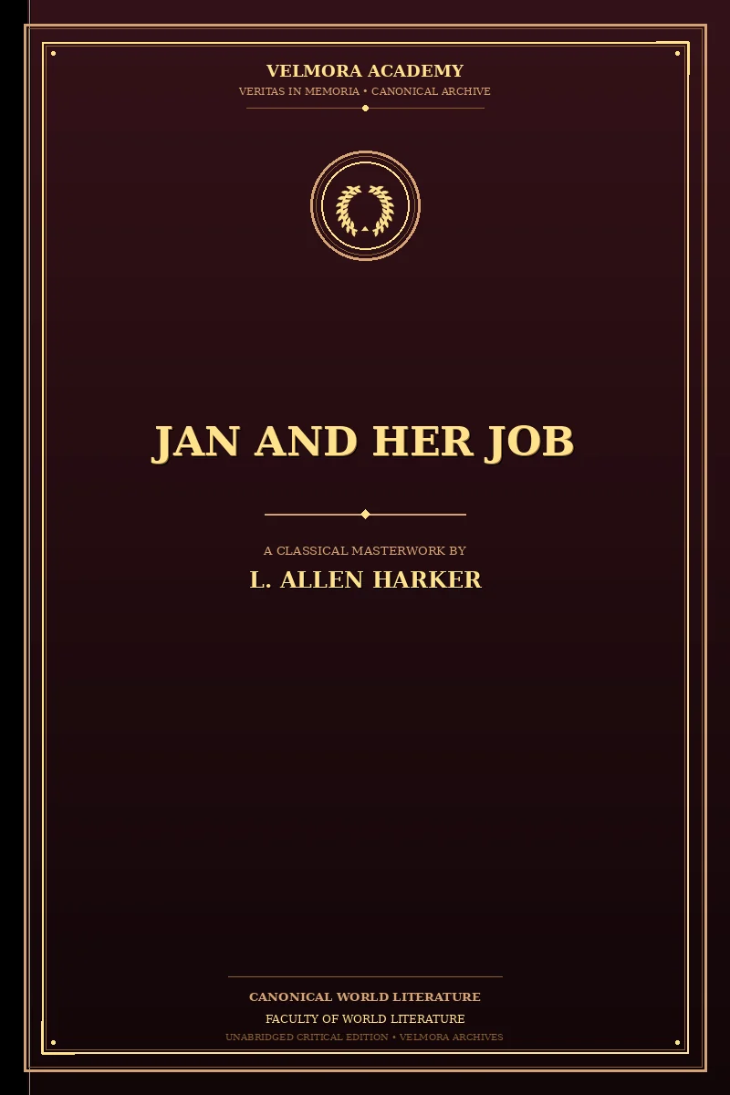 Cover of Jan and Her Job