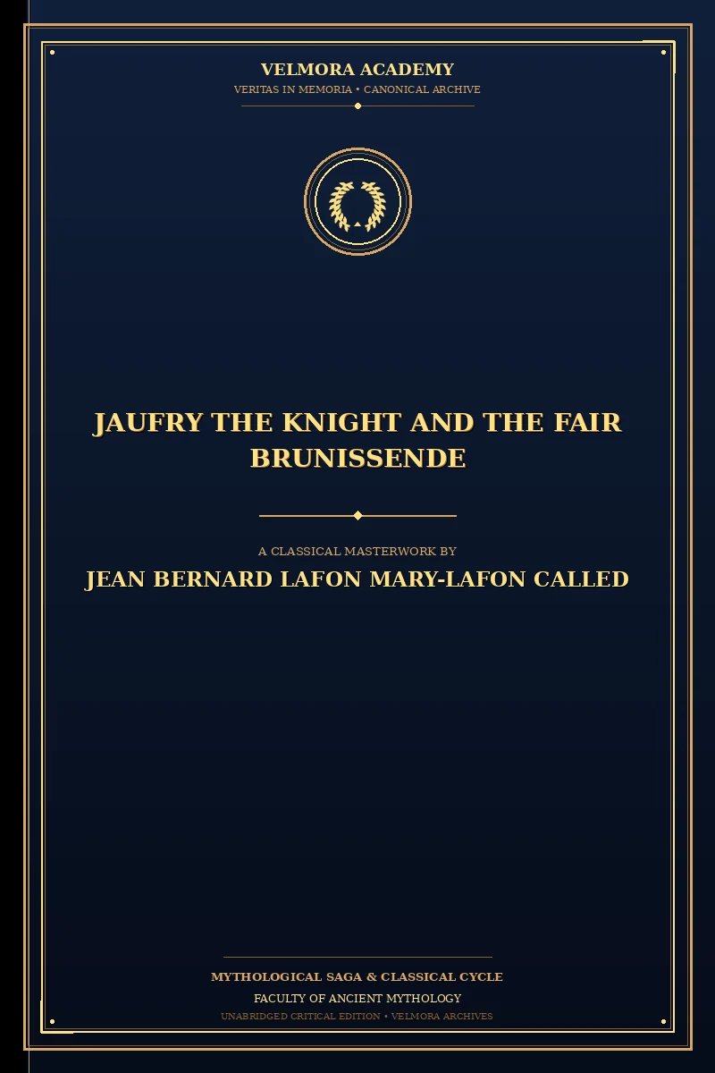 Jaufry the Knight and the Fair Brunissende