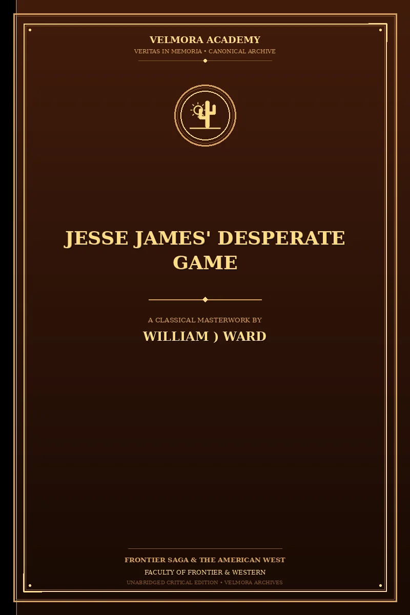 Cover of Jesse James' Desperate Game