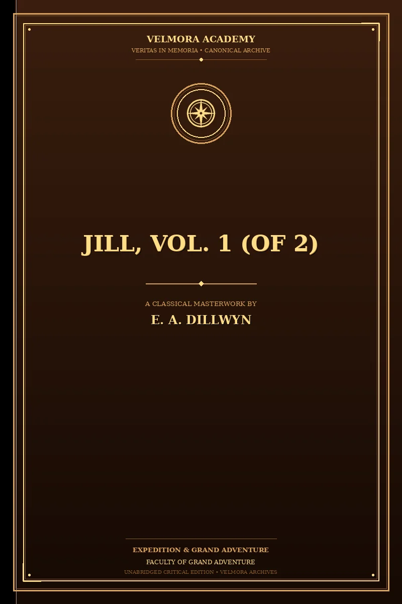 Cover of Jill, Vol. 1 (of 2)