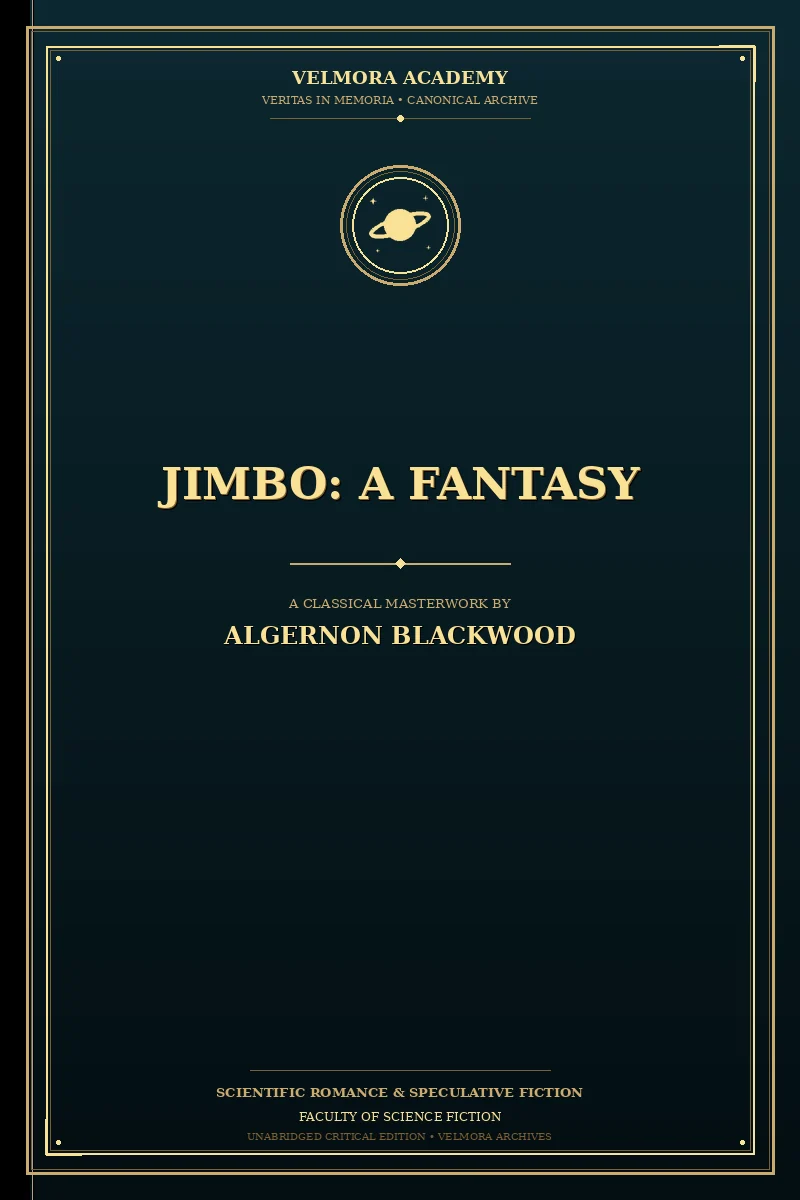 Cover of Jimbo: A Fantasy