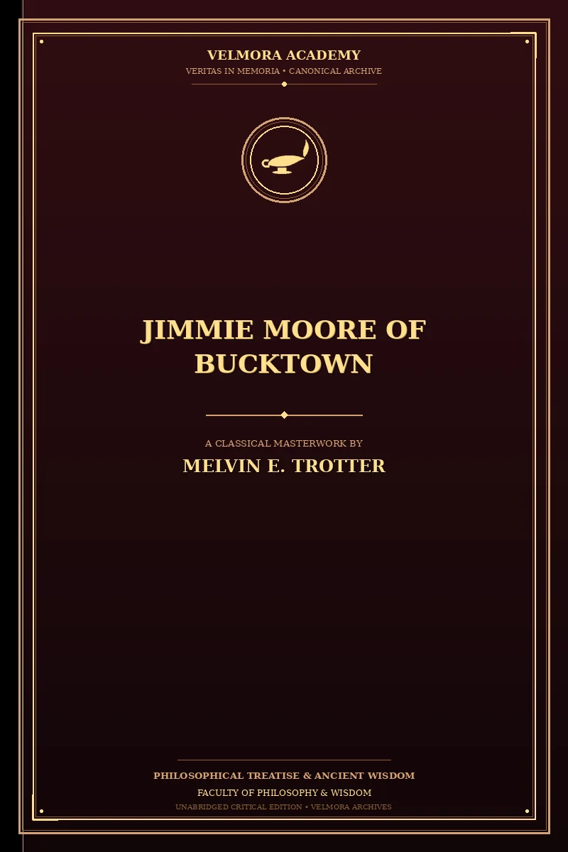 Jimmie Moore of Bucktown