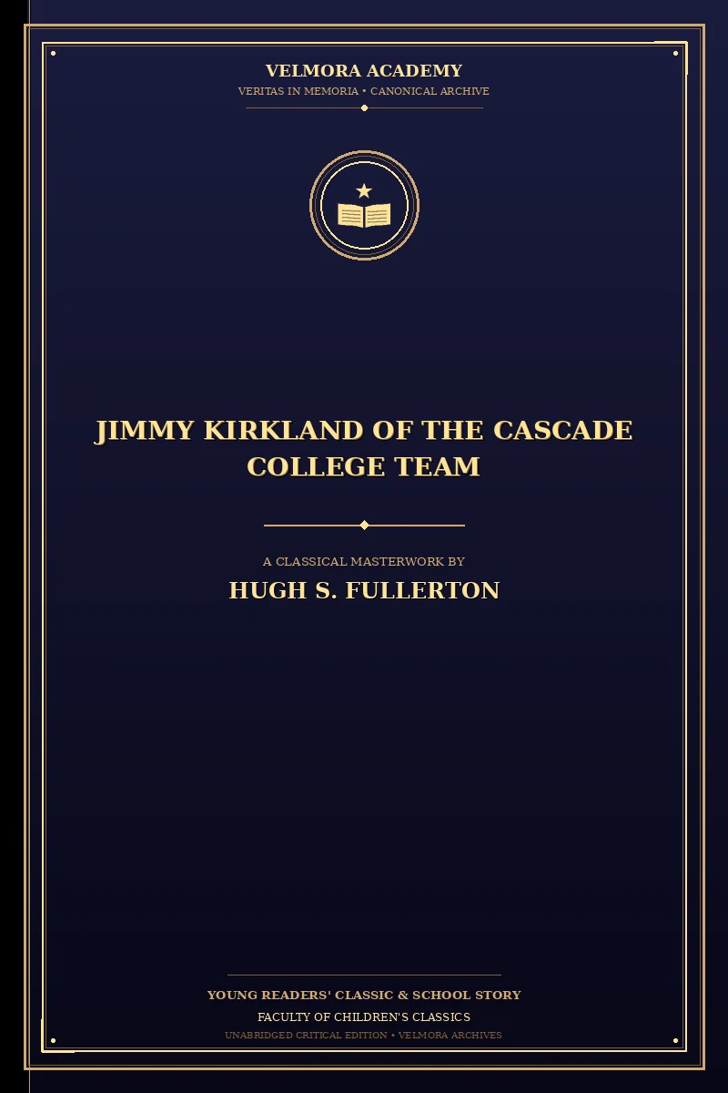 Cover of Jimmy Kirkland of the Cascade College Team