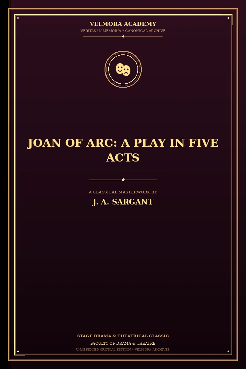 Cover of Joan of Arc: A Play in Five Acts