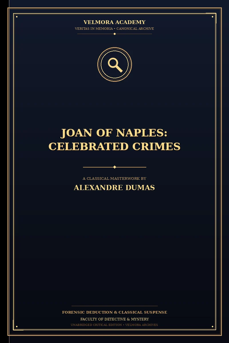 Joan of Naples: Celebrated Crimes