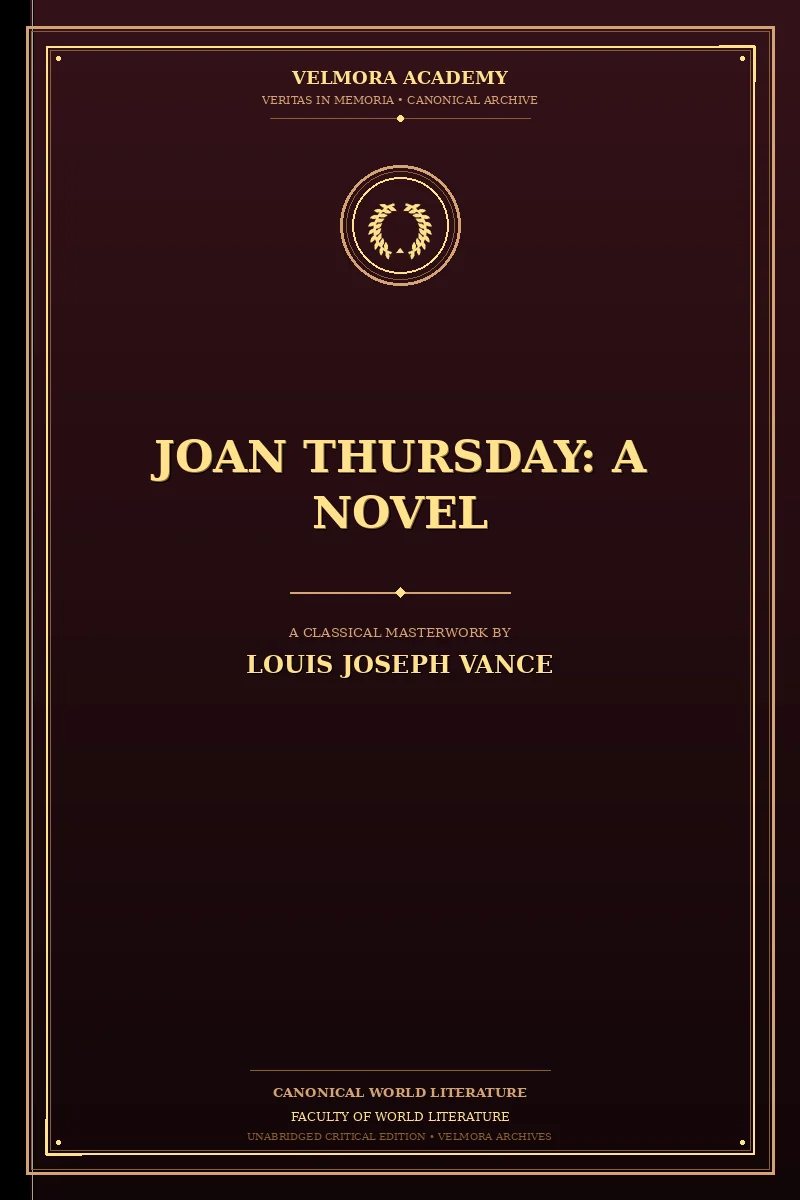 Joan Thursday: A Novel