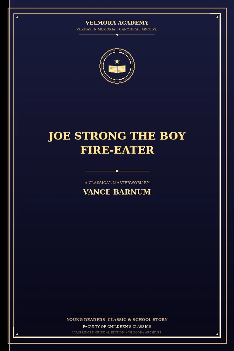 Joe Strong the Boy Fire-Eater