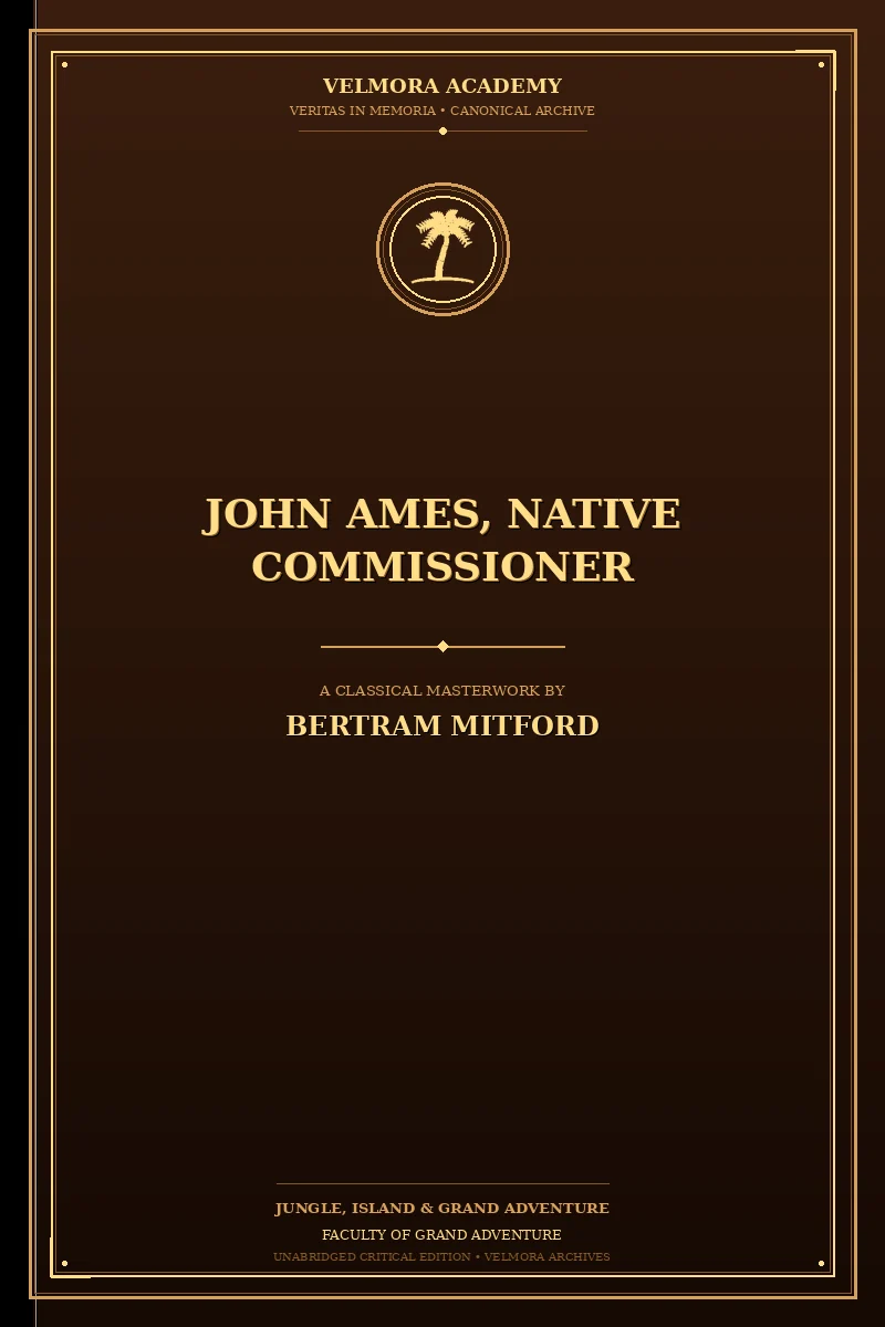 John Ames, Native Commissioner