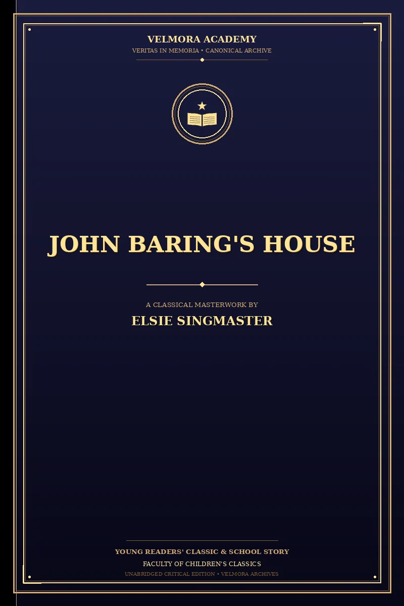 Cover of John Baring's House