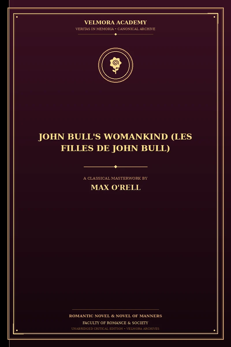John Bull's Womankind (Les Filles de John Bull)