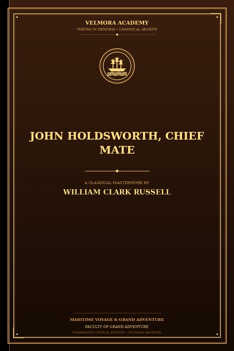 John Holdsworth, Chief Mate