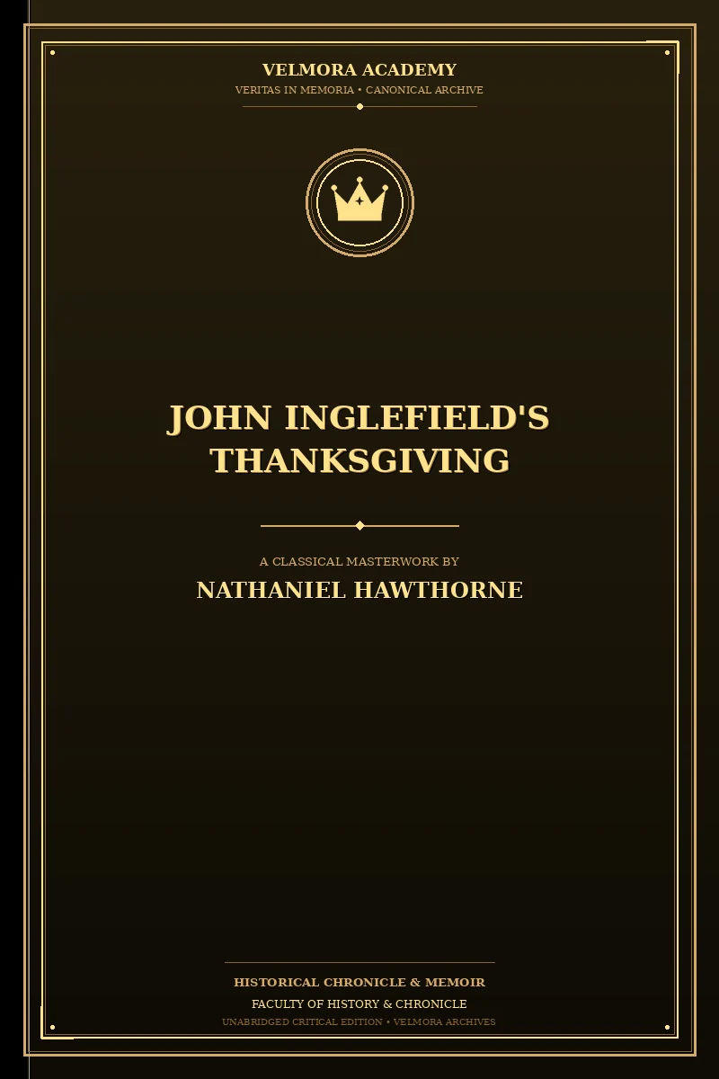 Cover of John Inglefield's Thanksgiving