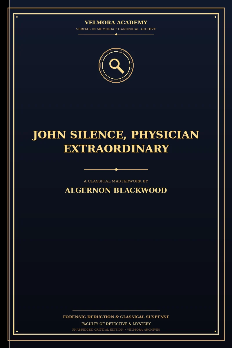 Cover of John Silence, Physician Extraordinary