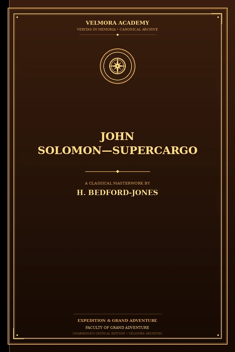 Cover of John Solomon—Supercargo
