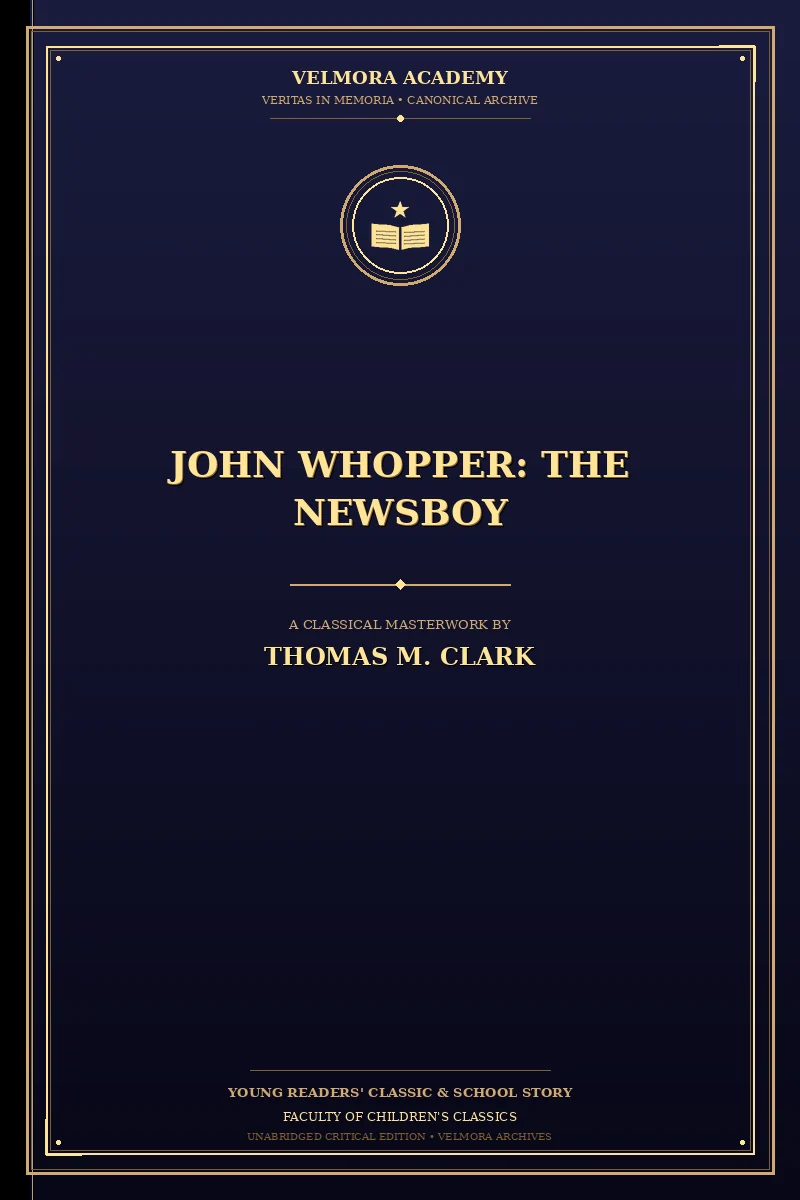 Cover of John Whopper: The Newsboy
