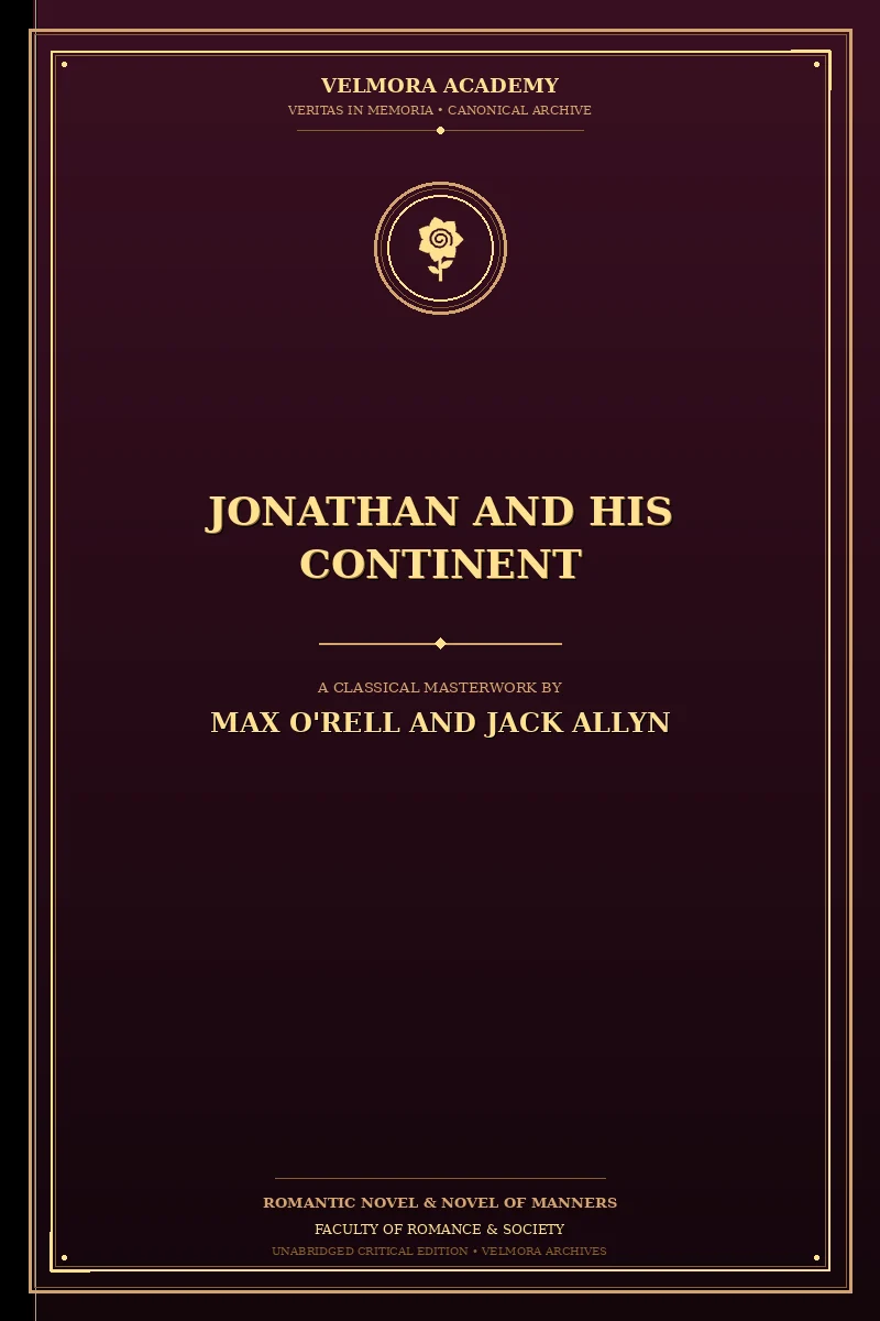 Cover of Jonathan and His Continent